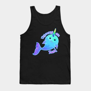 Unicorns are real Narwal Art Tank Top